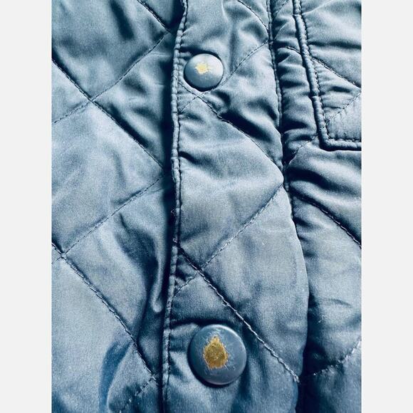 Crewcuts Navy Quilted Zip Jacket Toddler Size 4/5 - Picture 8 of 9